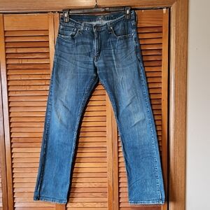 Signature by Levi Strauss Men's Blue Straight Jeans